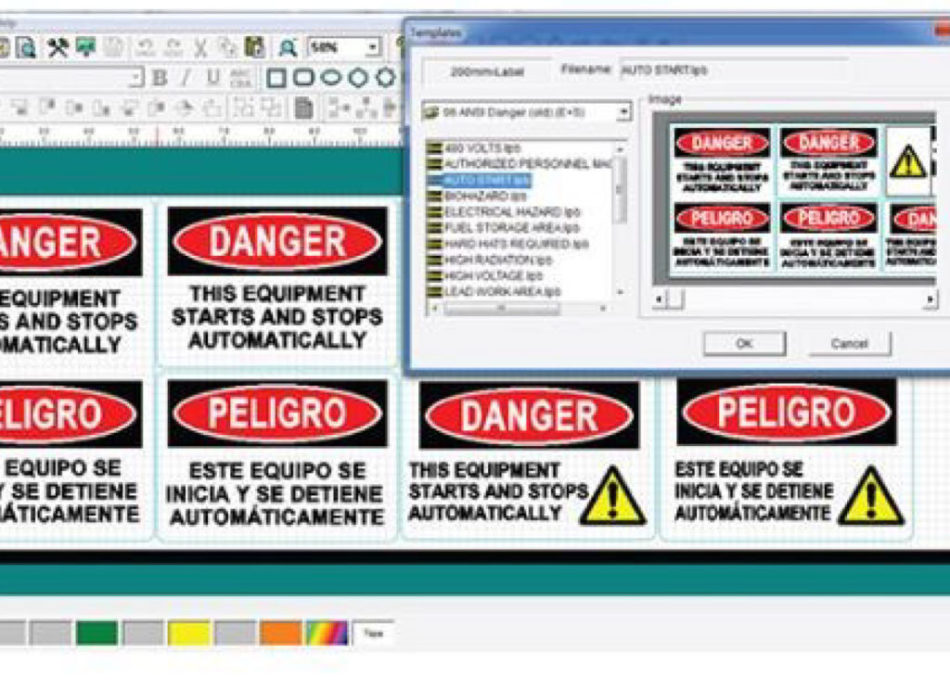 Hazardous material signs for schools safety