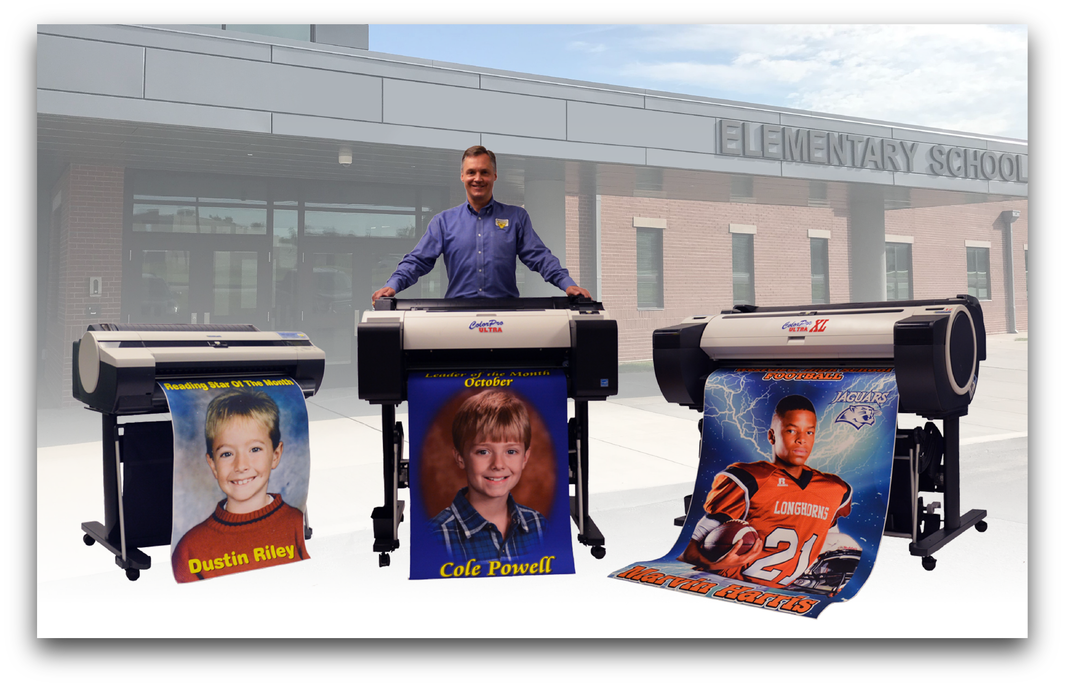 ColorPro Ultra Poster Maker - Presentation Solutions School Banner Maker