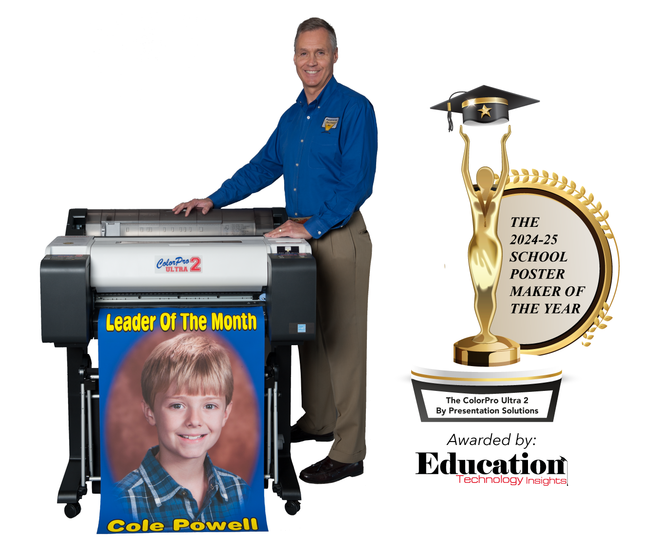 Presentations solutions and their poster printers for school